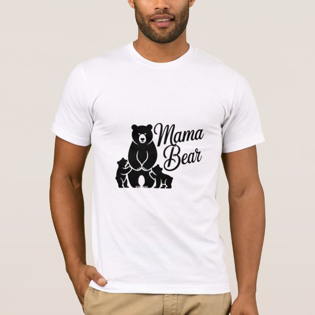 T-shirt Amour de Maman Ourse (Devant)