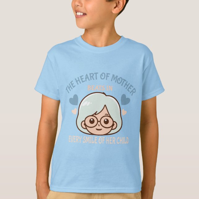 T-shirt amour de mère sincère - jour de la mère (Devant)