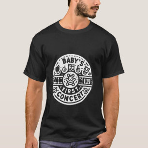 T-shirt Amour de musique pour le premier concert de bébé M