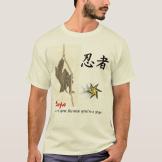 T-shirt Amour de Ninja vous parce que vous êtes une étoile