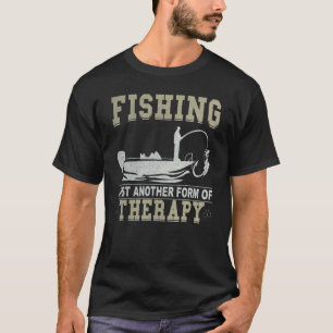 T-shirt Amour De Pêche Pour Hommes Juste Une Autre Thérapi
