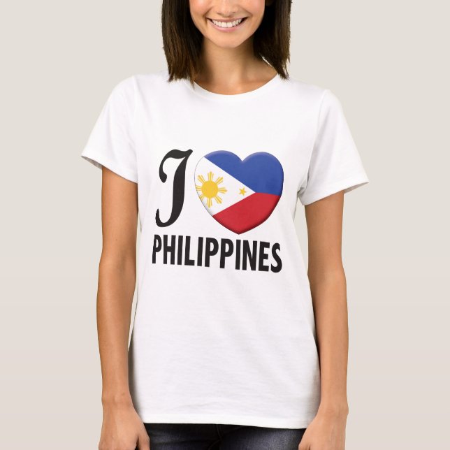 T-shirt Amour de Philippines (Devant)