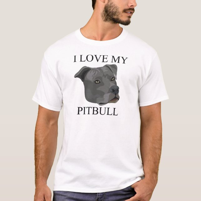 T-shirt Amour de PITBULL ! (Devant)