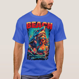 T-shirt Amour de plage