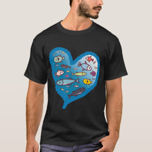 T-shirt Amour de poisson