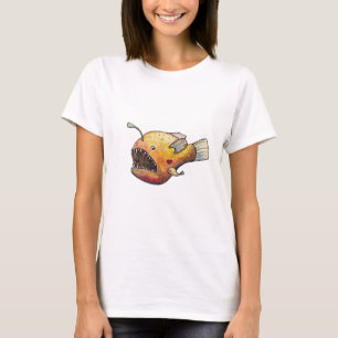 T-shirt Amour de poissons de pêcheur à la ligne
