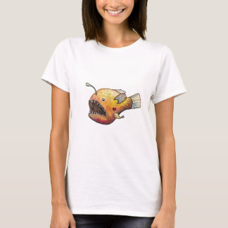 T-shirt Amour de poissons de pêcheur à  la ligne