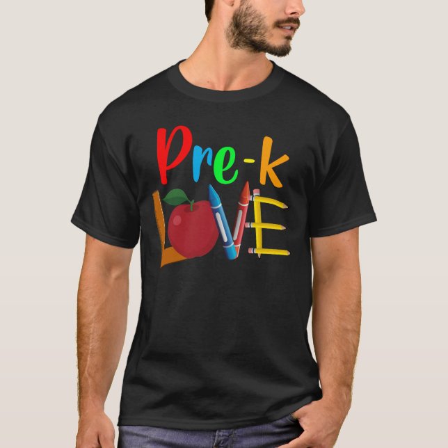 T-shirt amour de prek (Devant)