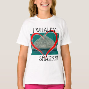 T-shirt Amour de requin de Whaley