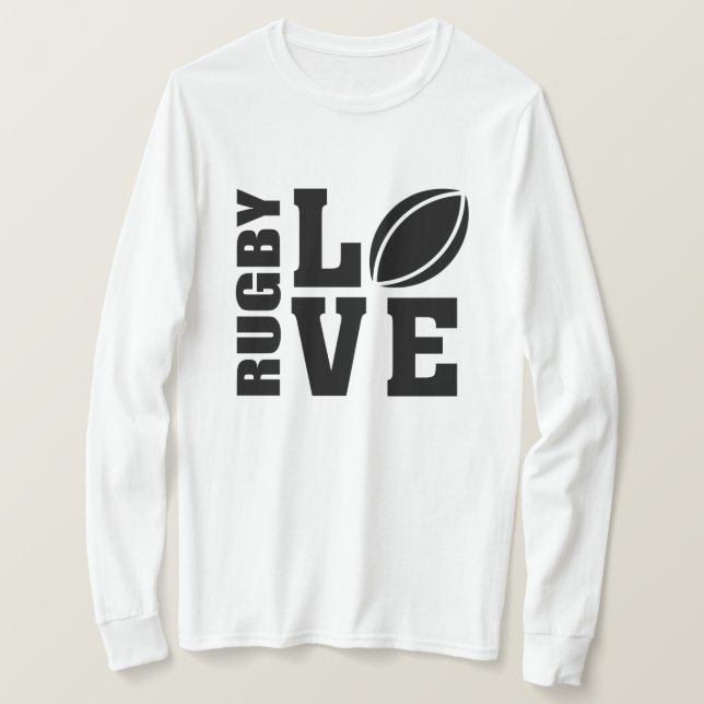 T-shirt Amour de Rugby (Design devant)