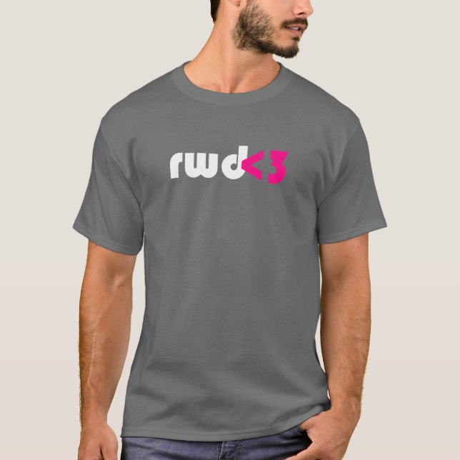 T-shirt amour de rwd (Devant)