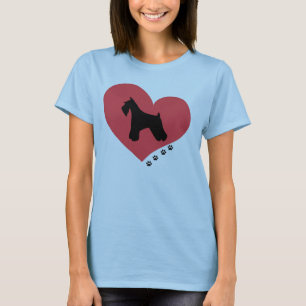 T-shirt Amour de Schnauzer