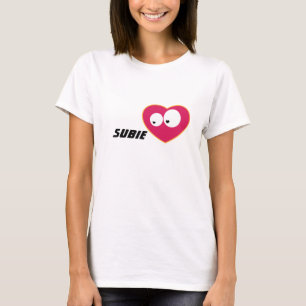 T-shirt Amour de Subie