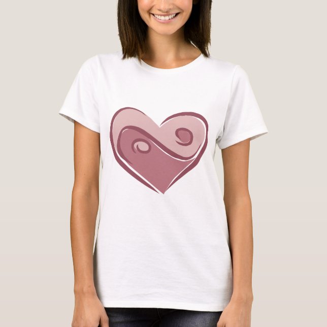 T-shirt Amour de Yin Yang (Devant)