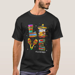T-shirt Amour Déjeuner Lady Life Gnome Cinco De Mayo Femme