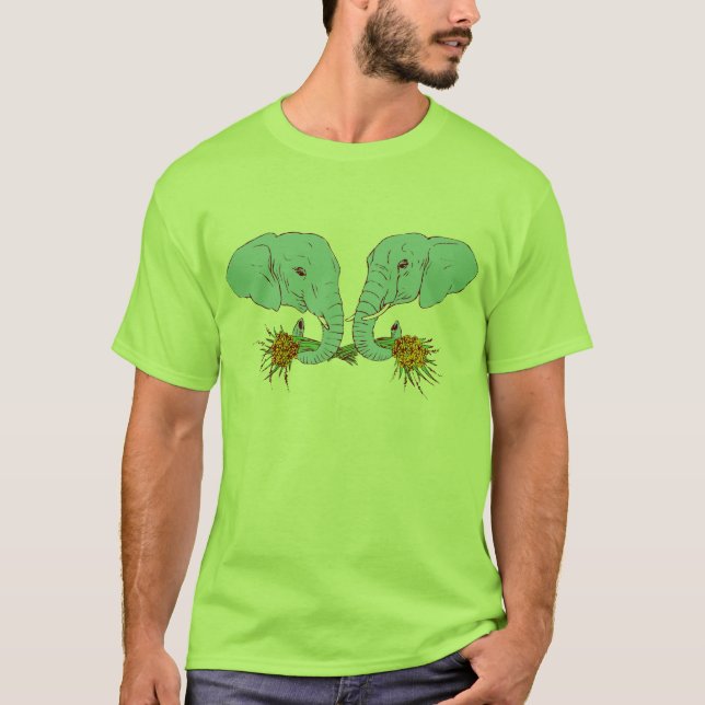 T-shirt Amour d'éléphant (Devant)