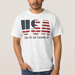 T-shirt Amour des Etats-Unis il ou le laissent !
