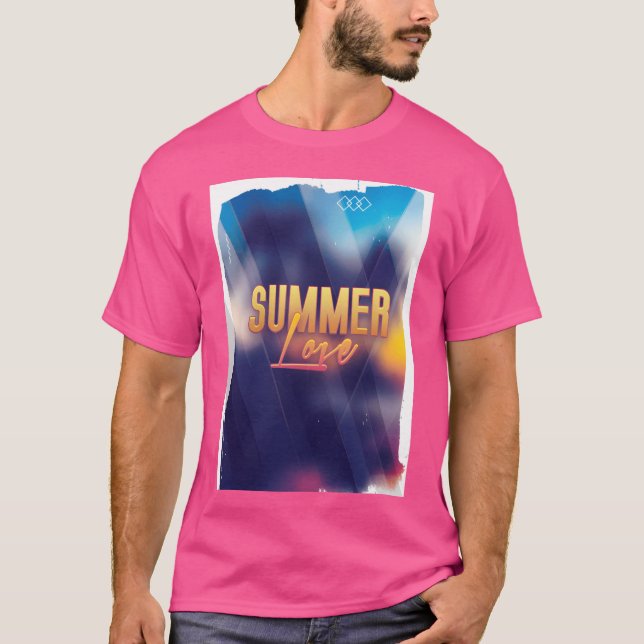T-shirt Amour d'été drôle (Devant)