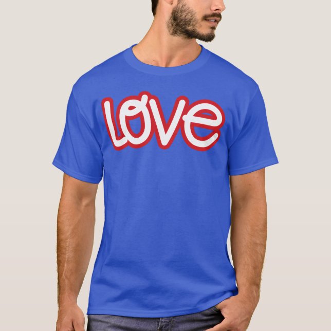 T-shirt Amour drôle 2 (Devant)