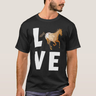 T-shirt Amour drôle amateur de cheval Appaloosa
