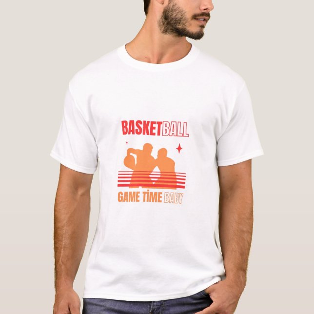 T-shirt Amour du basket-ball (Devant)