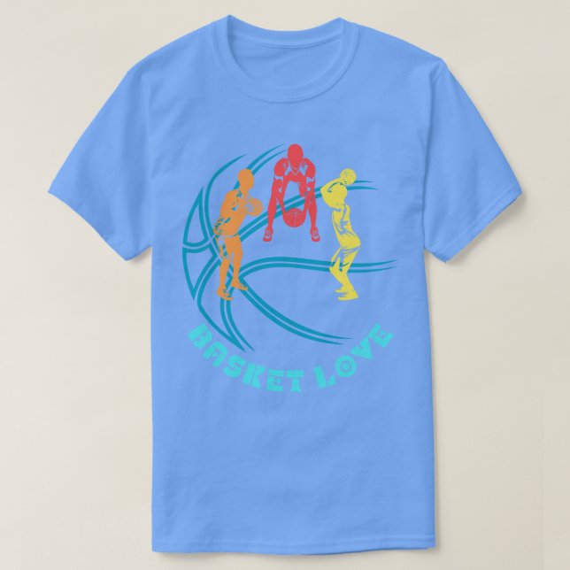 T-shirt Amour du basket-ball (Design devant)