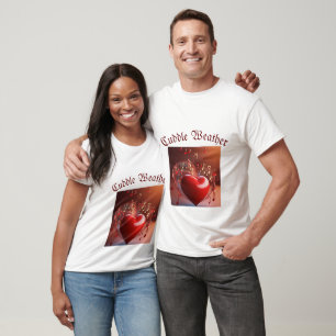T-shirt Amour du coeur de la musique