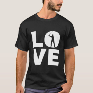 T-shirt Amour du golf pour les golfeurs