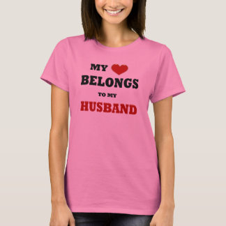 T-shirt Amour du mari