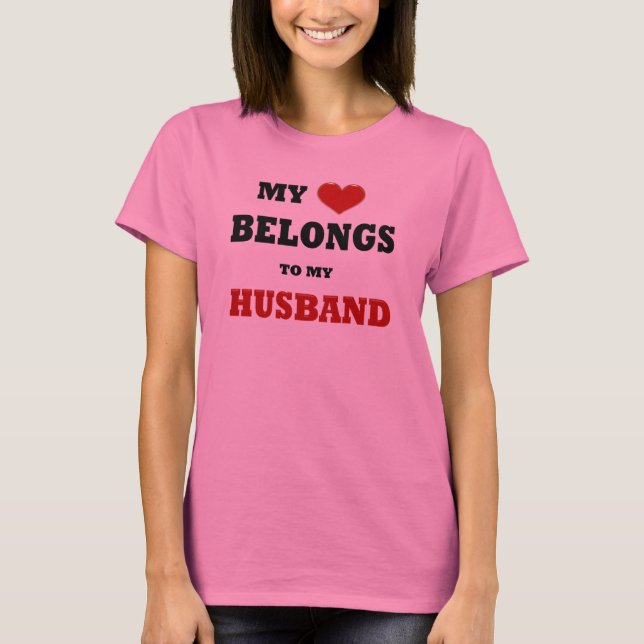 T-shirt Amour du mari (Devant)