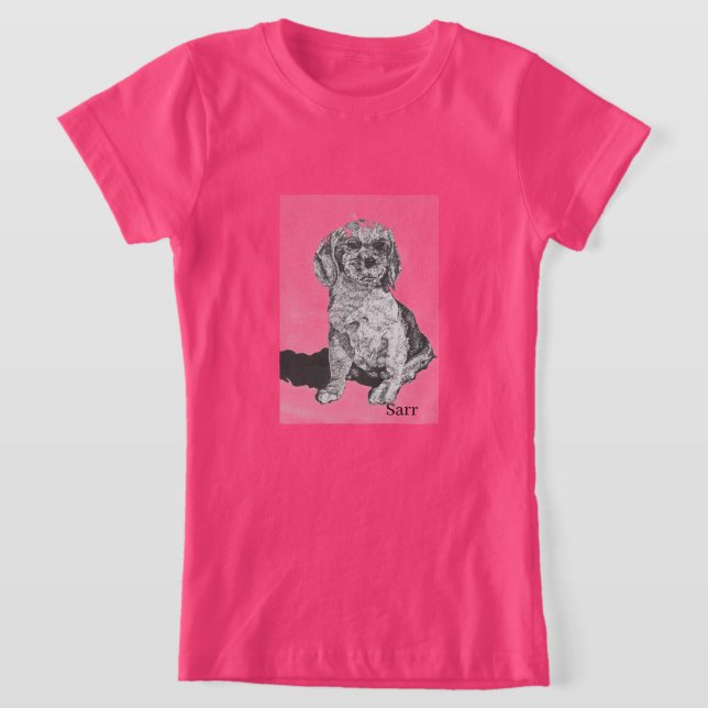 T-shirt : Amour d'un animal de compagnie (Poser)