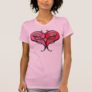 T-shirt Amour en fleur