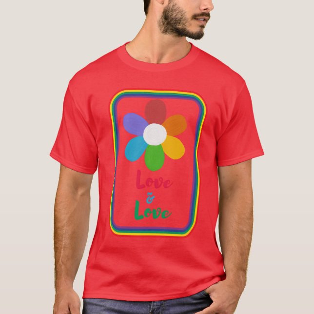T-shirt amour et cadeau d'amour (Devant)