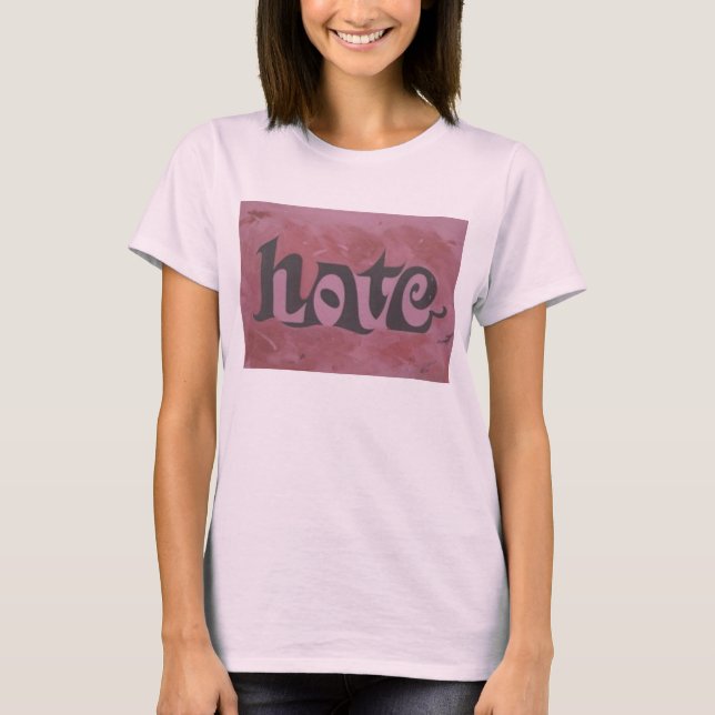 T-shirt Amour et haine (Devant)