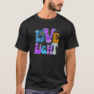T-shirt Amour Et Lumière Faisons Lit Chanukah Hanoukka Gar