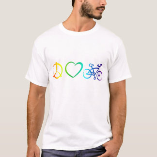 T-shirt amour et recyclage de paix