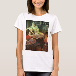 T-shirt Amour et romance vintage ; Grands-parents romantiq