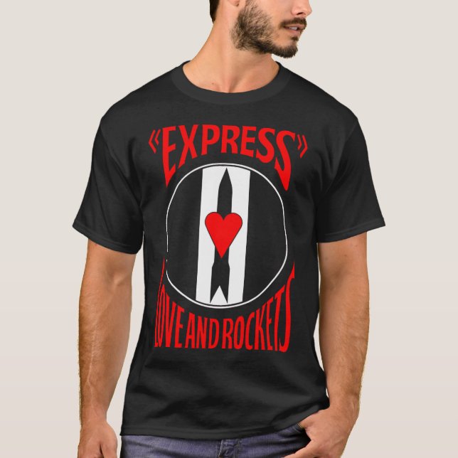 T-shirt Amour Et Roquettes (Devant)