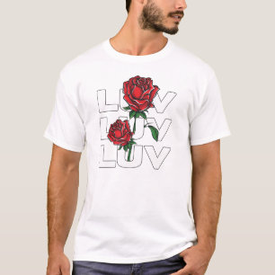 T-shirt Amour et Rose