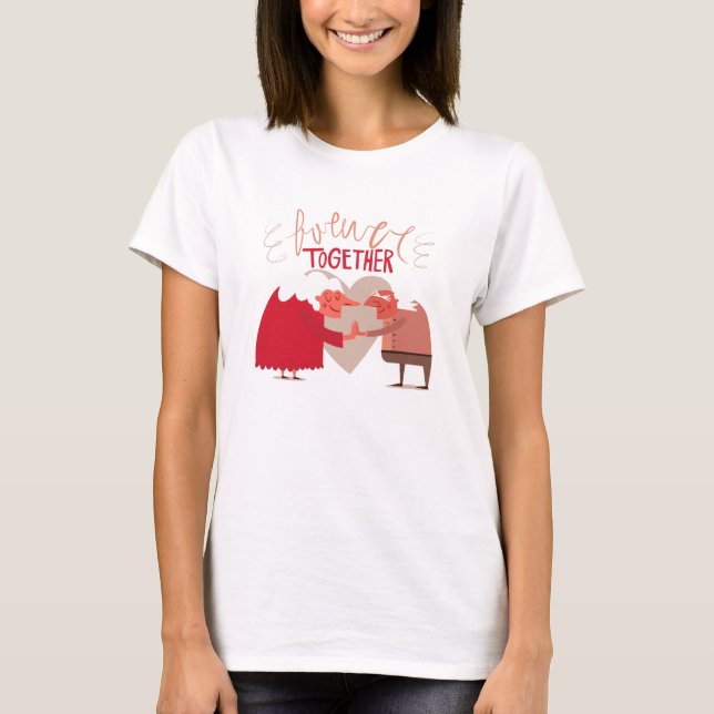 T-shirt amour éternel (Devant)