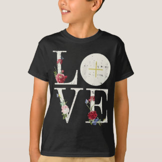 T-shirt Amour Eucharistie Première Communion Sainte Cath c