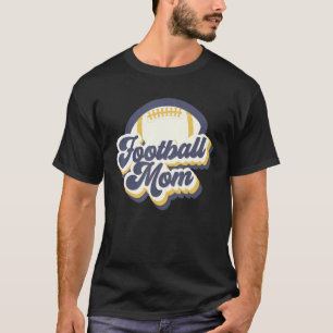T-shirt Amour Football Maman Joueur Football American Moth
