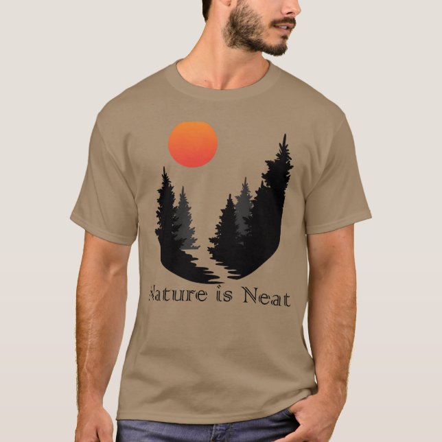 T-shirt Amour forestier drôle (Devant)