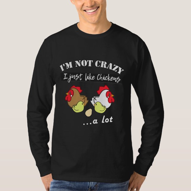 T-shirt Amour fou de poulet (Devant)