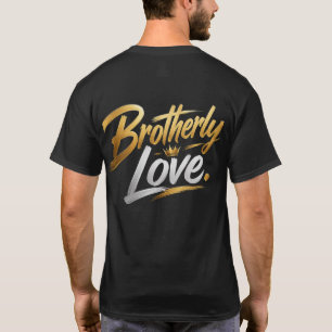T-shirt Amour Fraternel. – Graphisme Fraternité Premium 