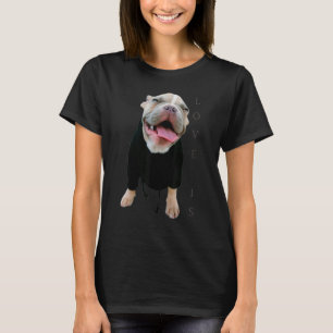 T-shirt Amour French Bulldog Frenchie Maman Papa Chien Chi