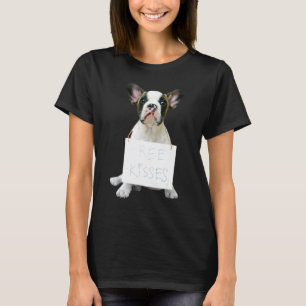 T-shirt Amour French Bulldog Frenchie Maman Papa Chien Chi