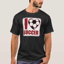 Amour Fun Soccer Sporty Ball Coeur Design
