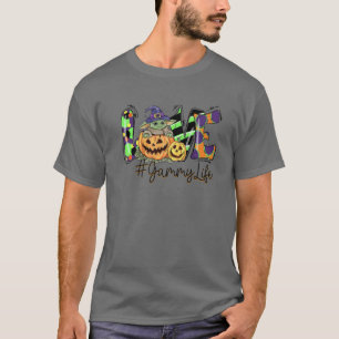 T-shirt Amour Gammy Citrouille de vie Halloween