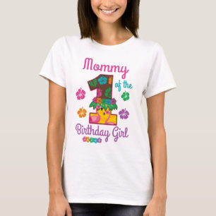 T-shirt Amour hawaïen d'Hawaii Mommy du premier anniversai